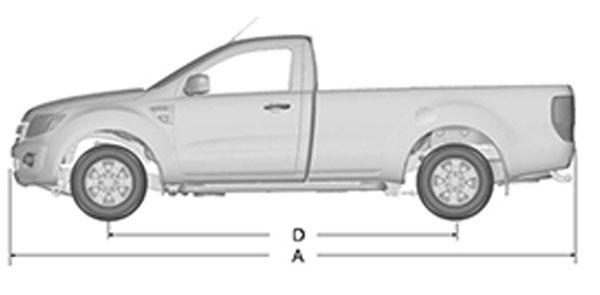 Schéma Pick-up Simple Cabine